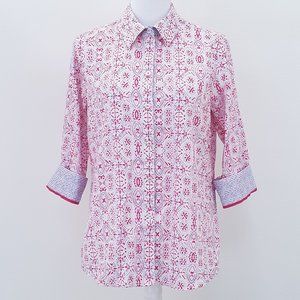 Foxcroft Long Sleeve Casual Blouse Sz 10